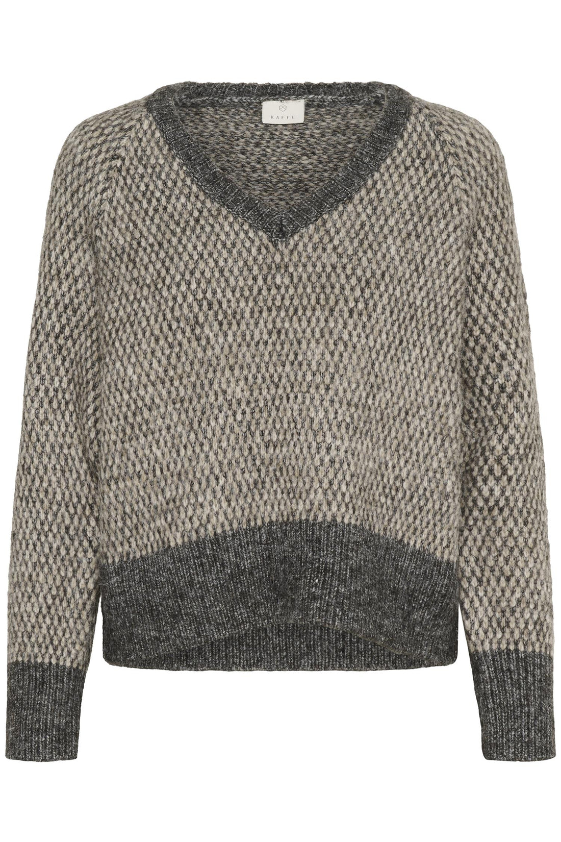 Kamelinda Pullover Dark Grey M./Feather Gray M.