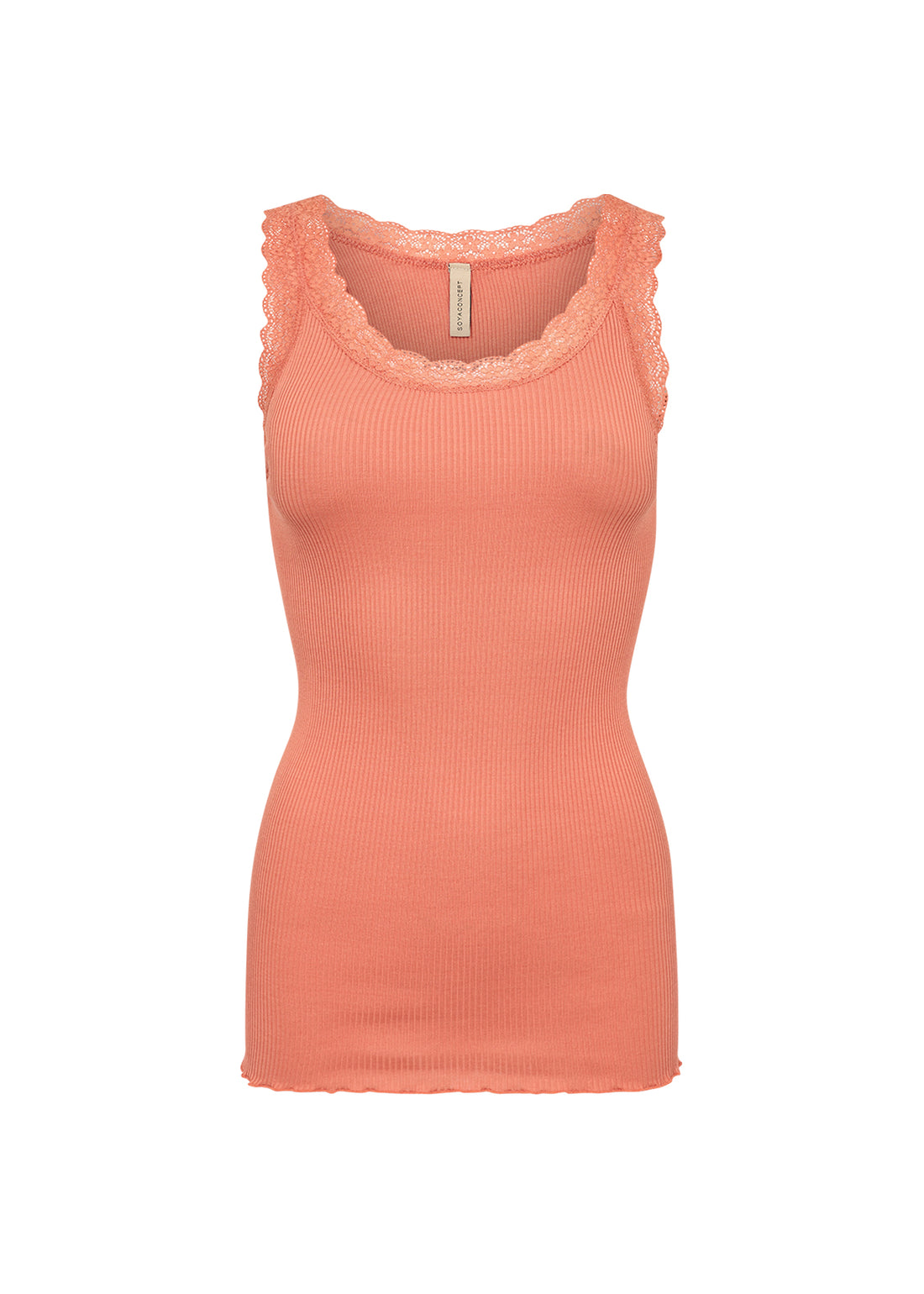 Sarona 1 singlet Coral