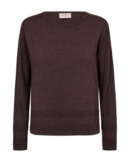 FQFLOW-PULLOVER Brun