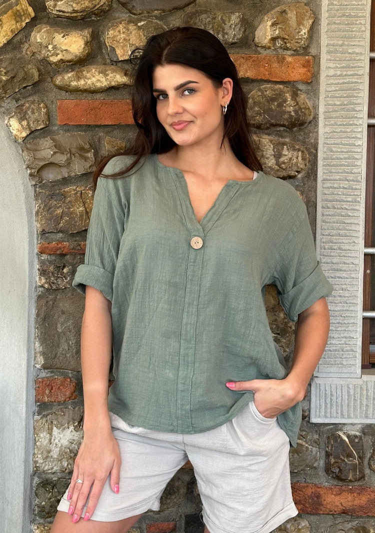 LINDA TOPP M/KNAPP Khaki