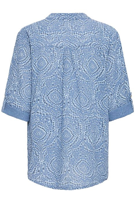 SBALEXA BATIC BLOUSE Jeans Blue