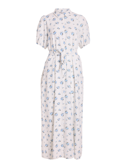 VIELLA MIA 2/4 MAXI DRESS/LN Kentucky Blue