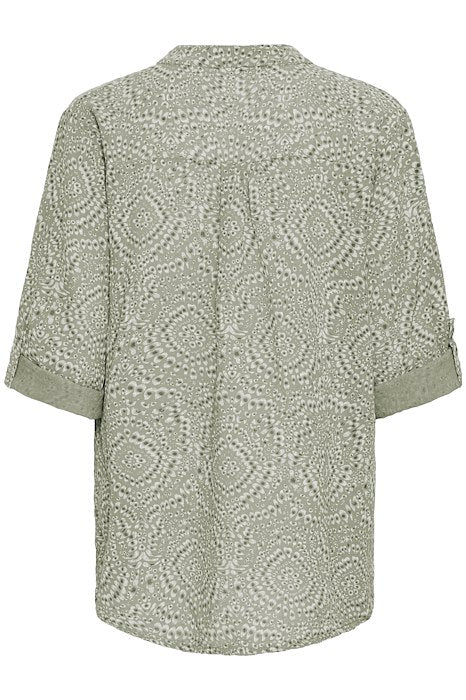 SBALEXA BATIC BLOUSE Dusty Olive