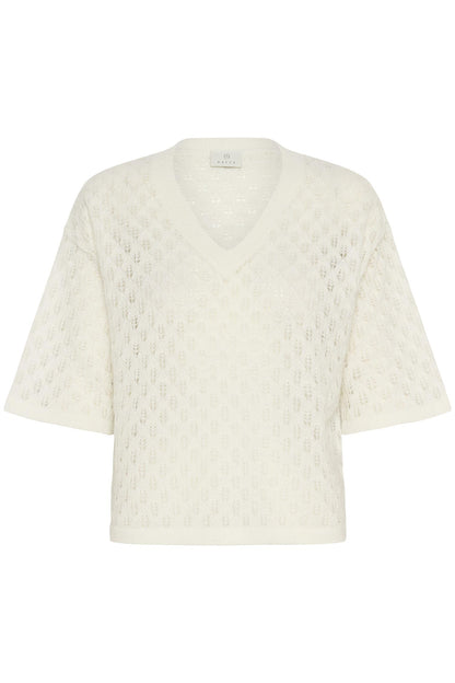 Kalourine V-Neck Pullover Chalk