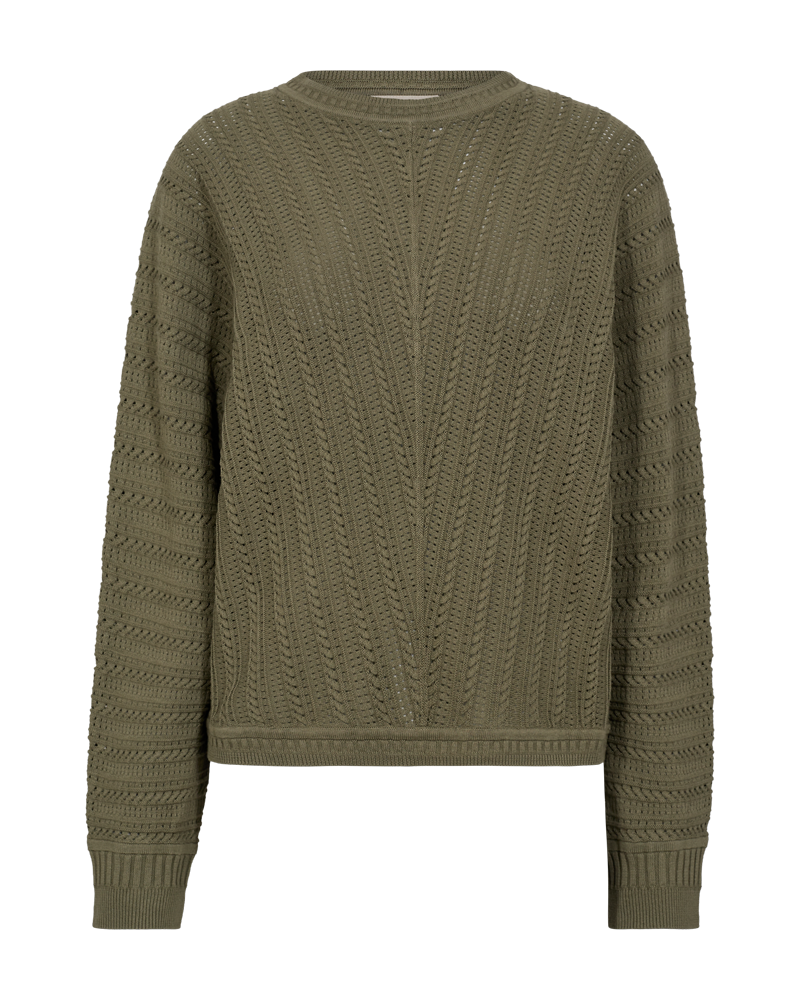 FQDOMO-PULLOVER Grønn