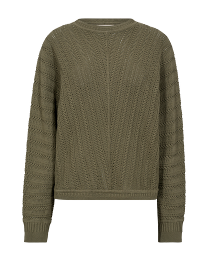 FQDOMO-PULLOVER Grønn
