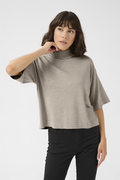 Kalizza Turtleneck Feather Gray Melange