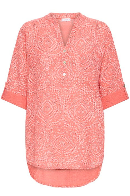 SBALEXA BATIC BLOUSE Coral