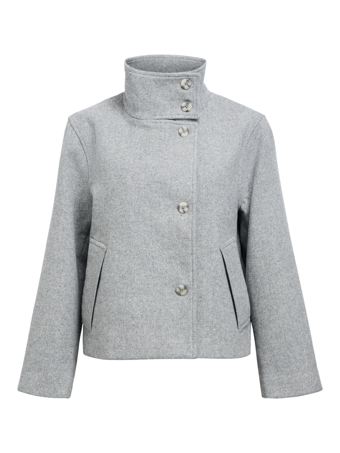 Objriki Re Short Jacket Noos Mellomgrå
