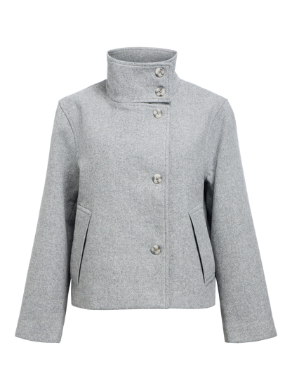 Objriki Re Short Jacket Noos Mellomgrå