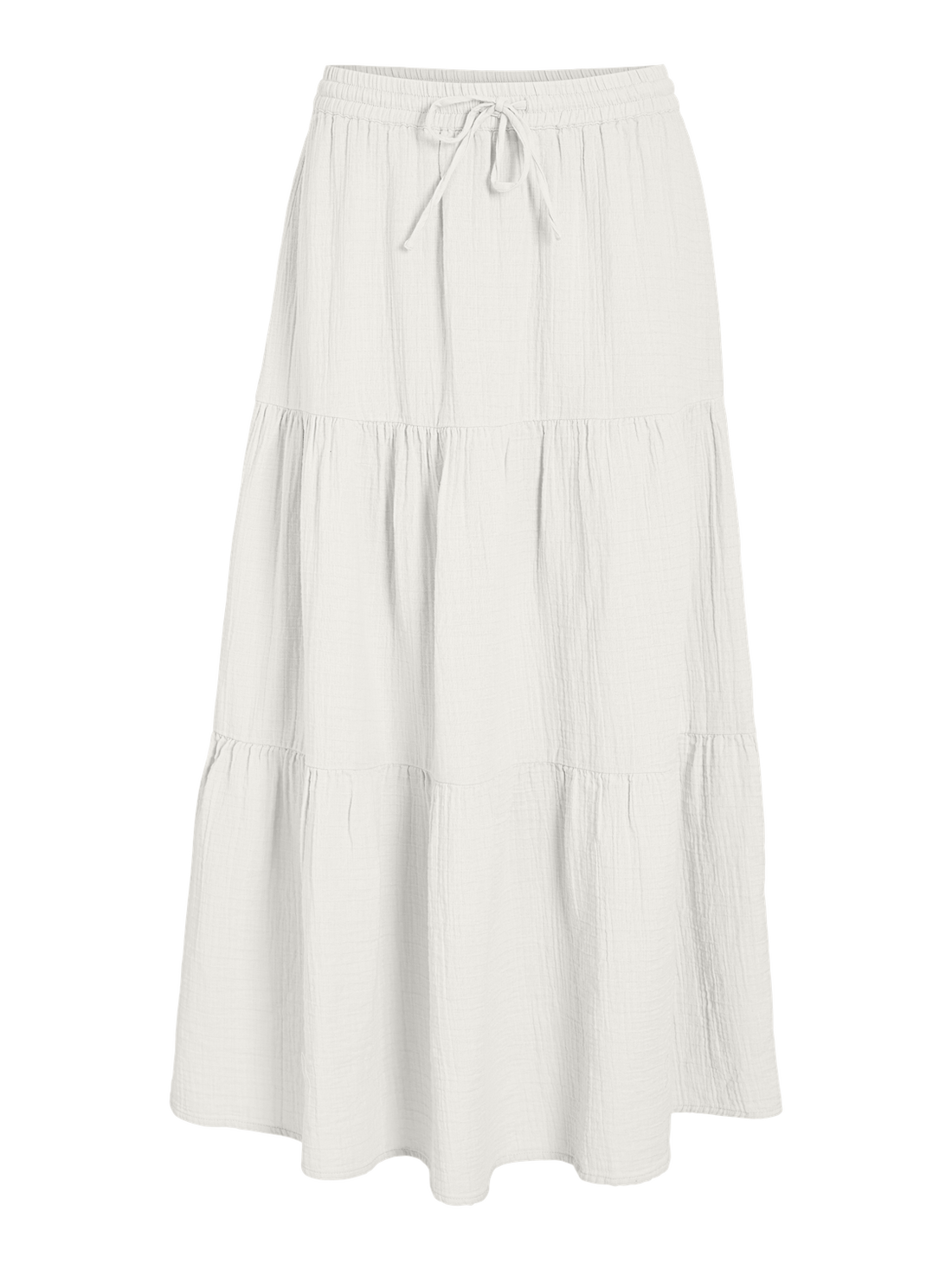 VILANIA RW ANKLE SKIRT Hvit