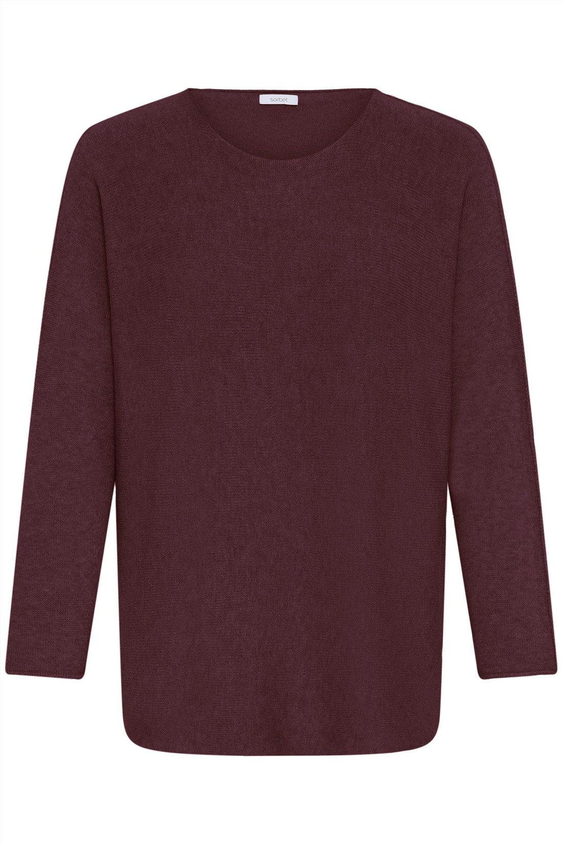 Sbinnova Oknit Blouse Cabernet