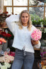 VMALOA LS BOW CARDIGAN GA EXP Klar Hvit