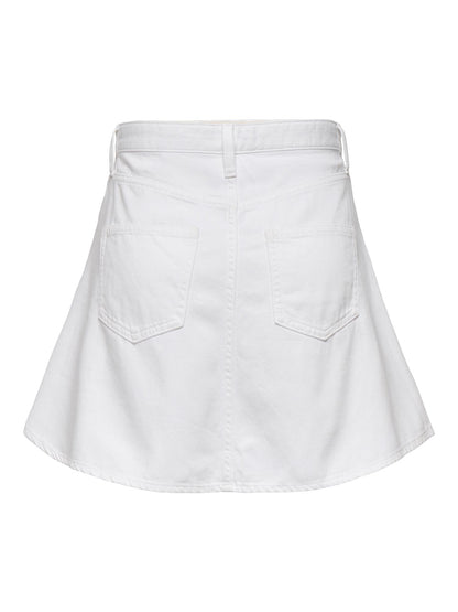 ONLEDEN A-SKIRT DNM PIM Hvit
