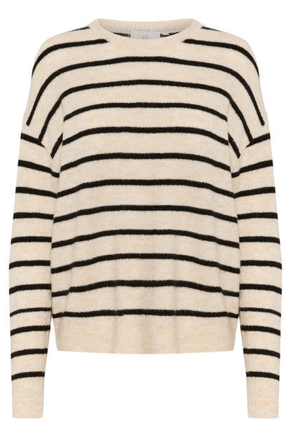KALIDA KNIT PULLOVER Beige