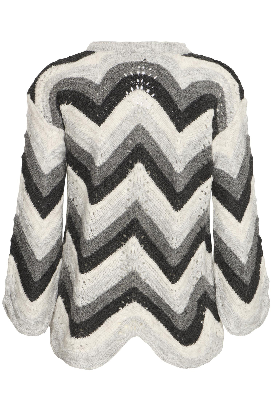 Sbbidiga Knit Blouse Grey Melange