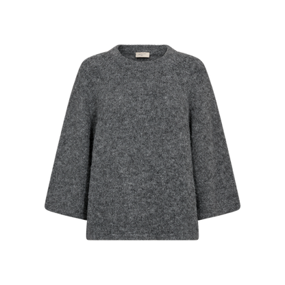 FQGRSLULU-PULLOVER Mørkegrå