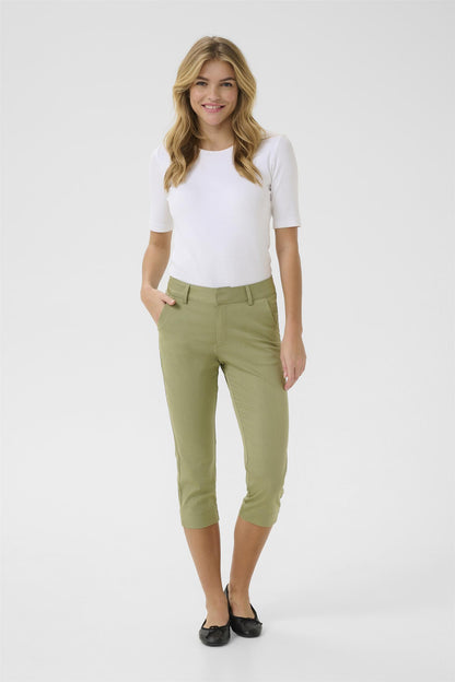 KAlea Capri Pants Oil Green