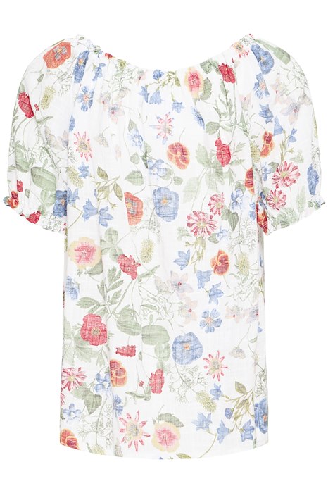 SBALEXA BF SS BLOUSE Snow White