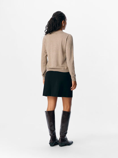 Objlisa Mw Mini Skirt Noos Sort