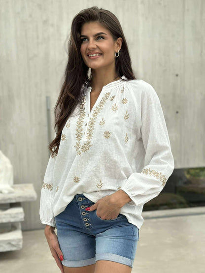 MYNTHE BLUSE Beige