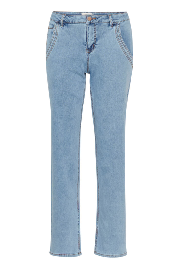CRBREE JEANS - BAIILYS FIT Lyseblå