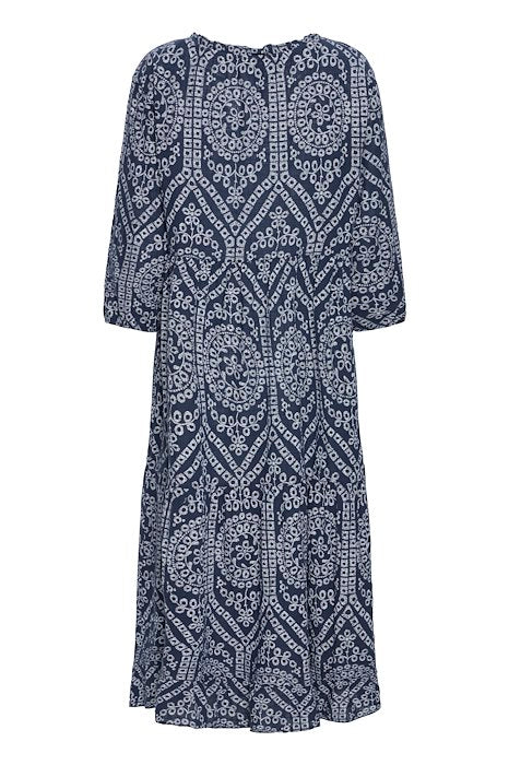 SBALEXA LACE LONG DRESS Navy Blazer