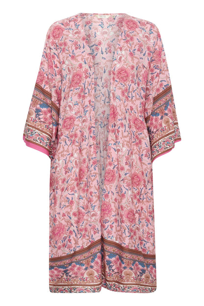 CRFippe Kimono Begonia Pink Flower