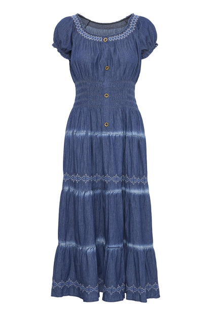 SBMOLLY DRESS Dark Denim