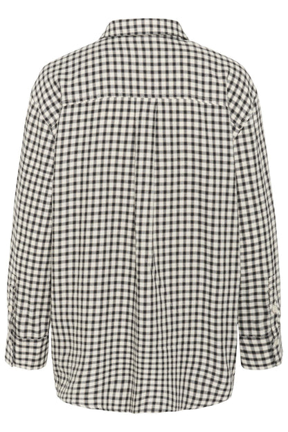 Sameapw Sh Dark Navy Mini Check