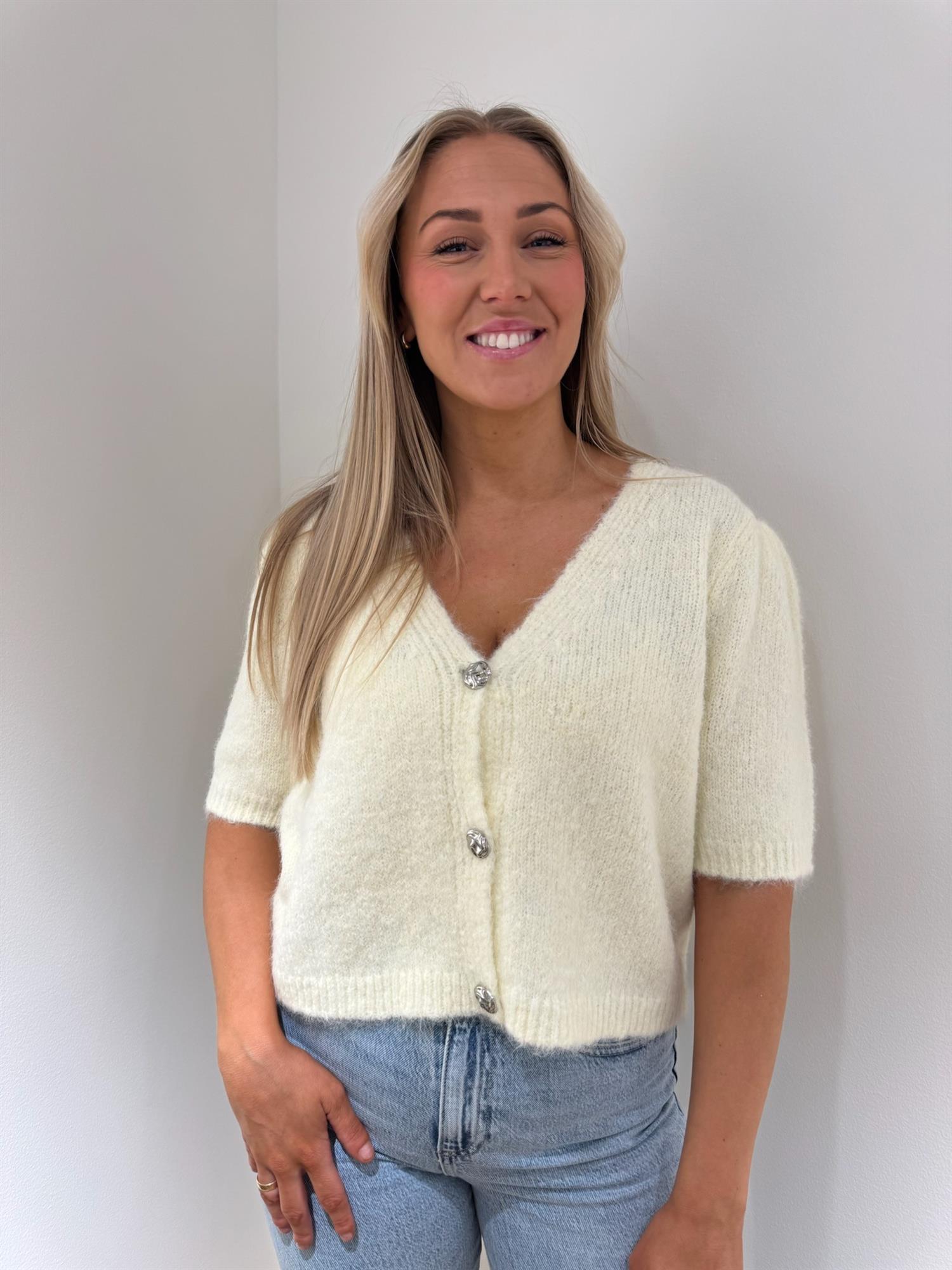 VMKAYSA 2/4 V-NECK CARDIGAN Lysegul