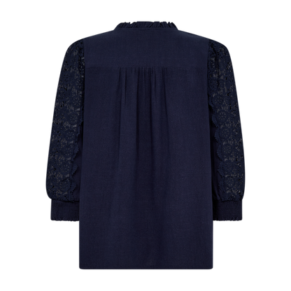 FQLARA-BLOUSE Navy Blazer