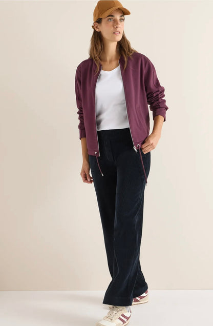 Nesle soft corduroy Mørkeblå