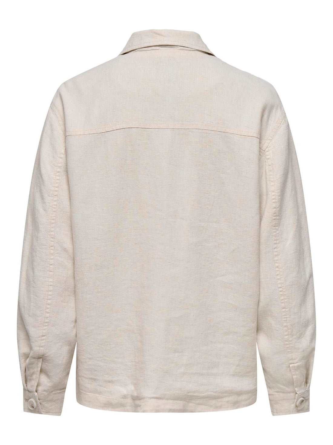 JDYMAYA L/S LINEN SHACKET PNT DIA Beige