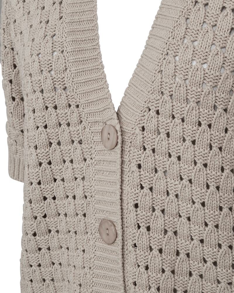 FQFLOTTA-CARDIGAN Beige