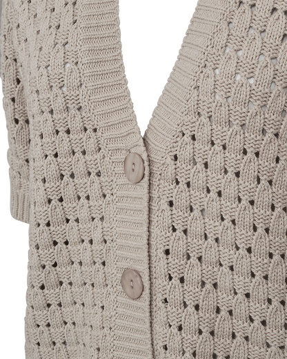 FQFLOTTA-CARDIGAN Beige