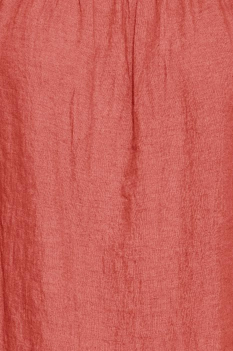 SBFONTANELLE SS BLOUSE Redwood