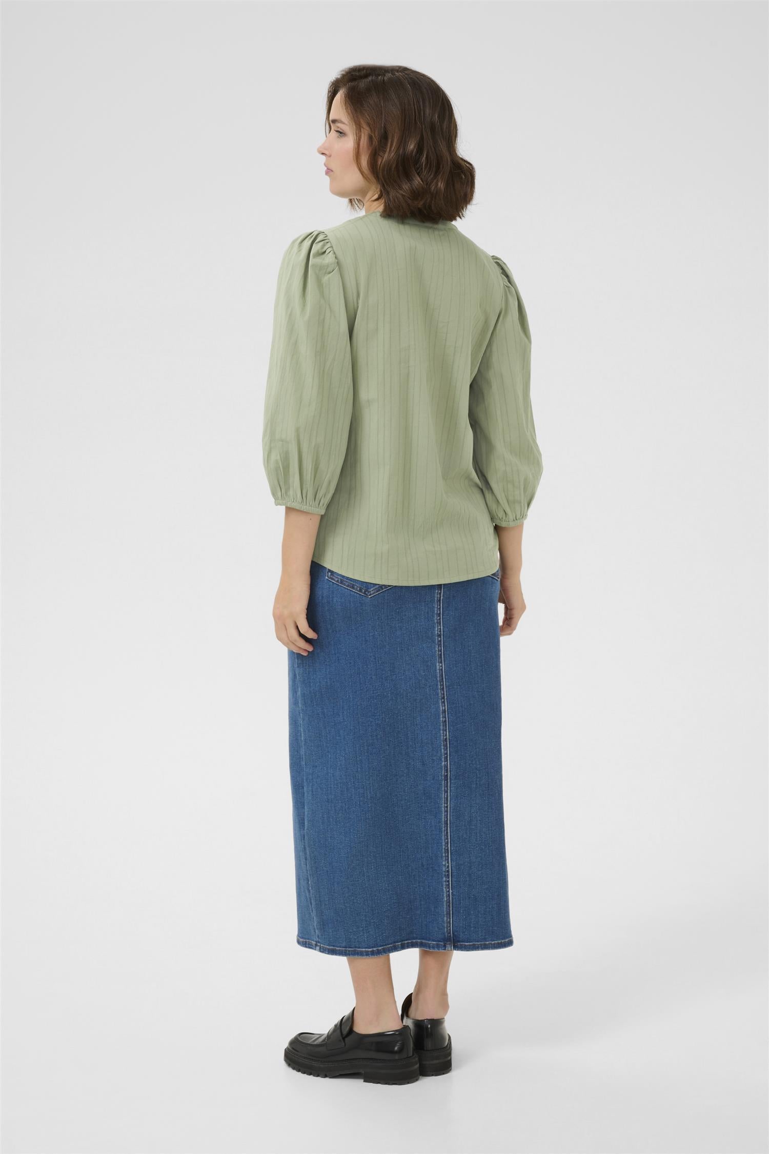KAjollia Zia Blouse Grønn