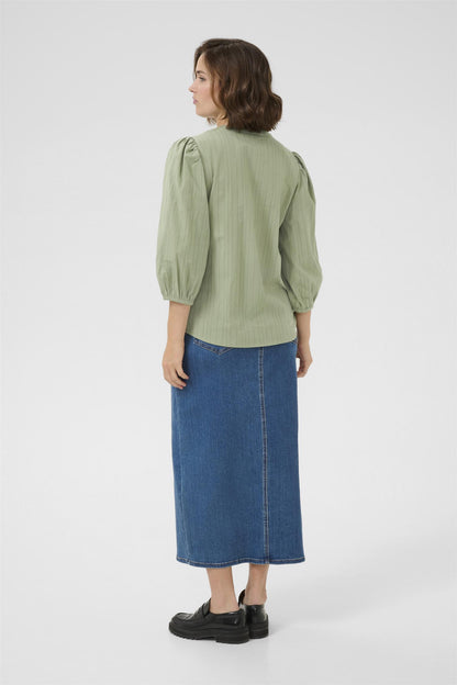 KAjollia Zia Blouse Grønn