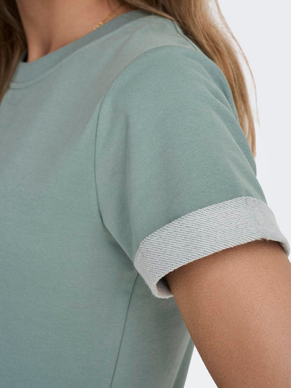JDYIVY S/S DRESS JRS NOOS Mellomgrå