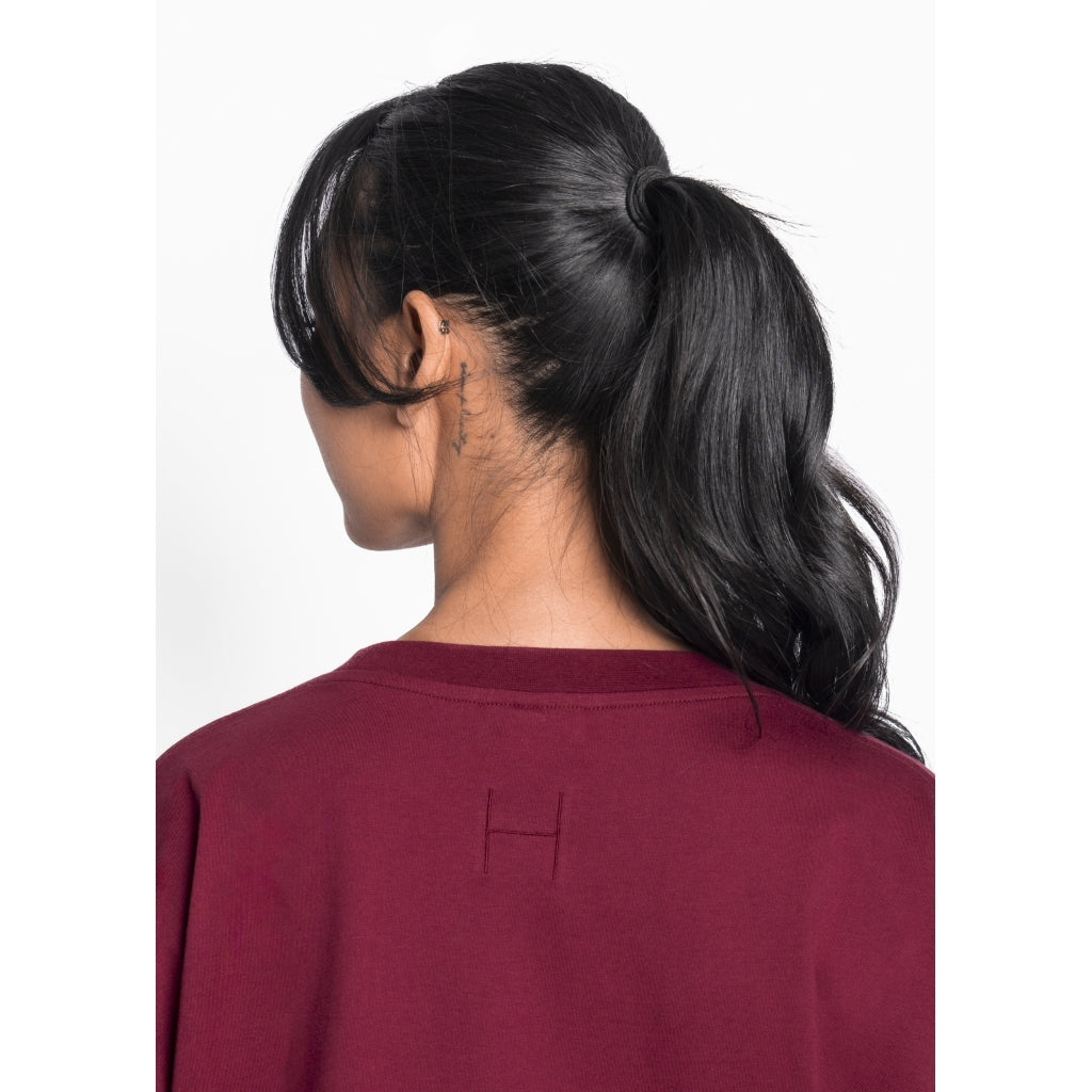 Nellie T-shirt Burgunder