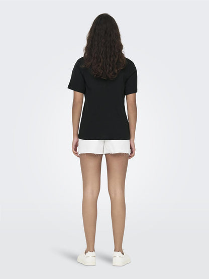 JDYPISA S/S T-SHIRT JRS Svart