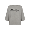 FQKASSY-PULLOVER Lys Grå Melert