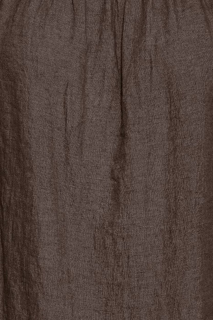 SBFONTANELLE SS BLOUSE Chocolate Brown