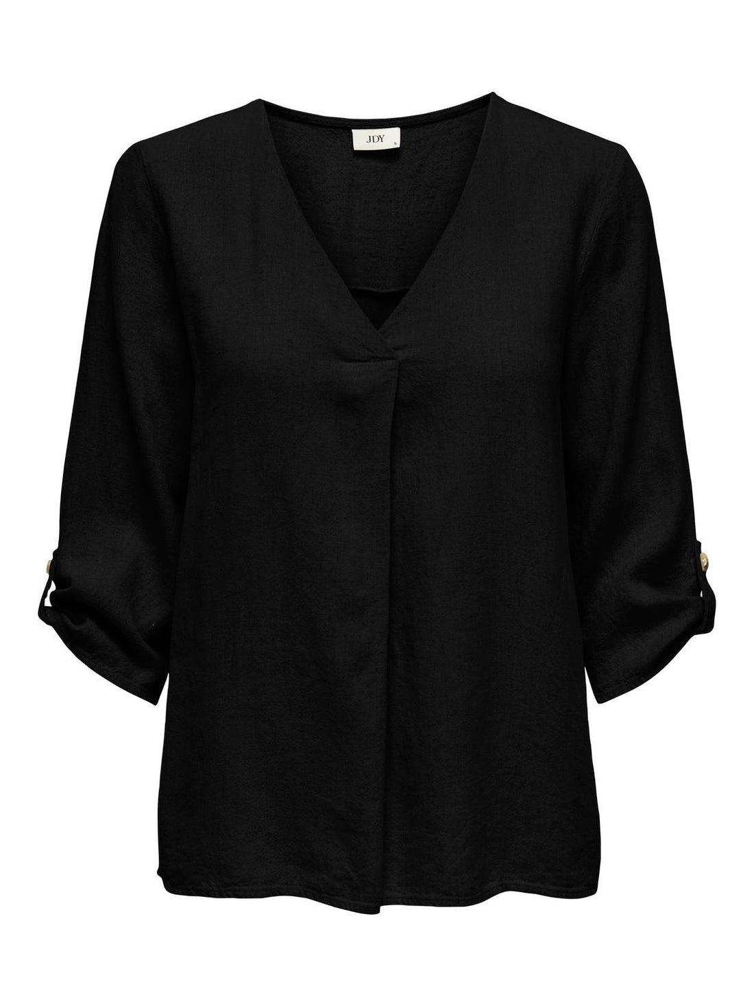 JDYSAY 3/4 LINEN V-NECK TOP WVN DIA Sort