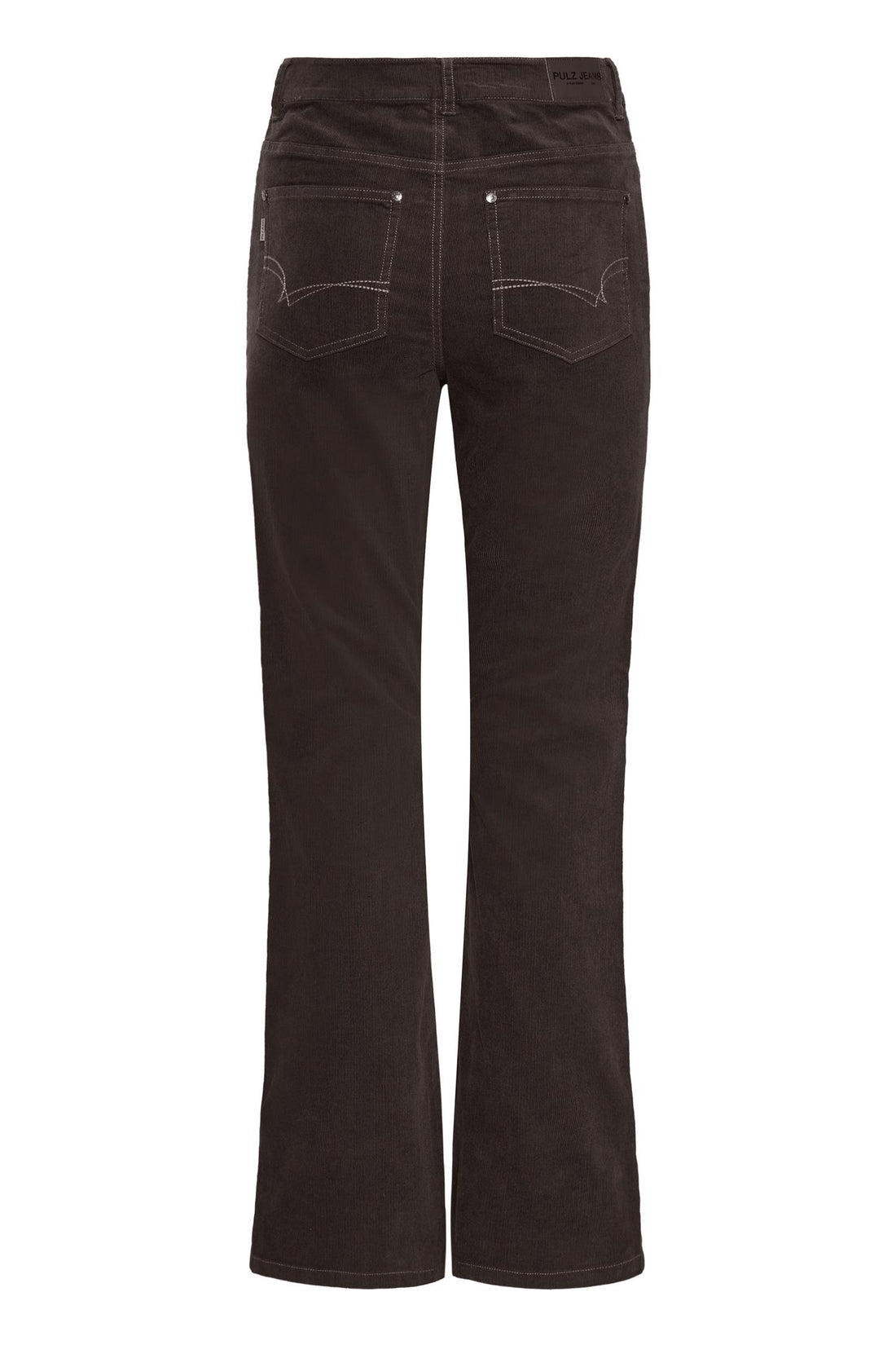 Pzsally Uhw Pant Bootcut Espresso