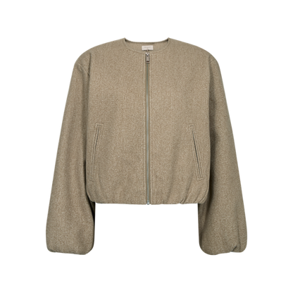 FQYANNA-JACKET Light Beige Melange