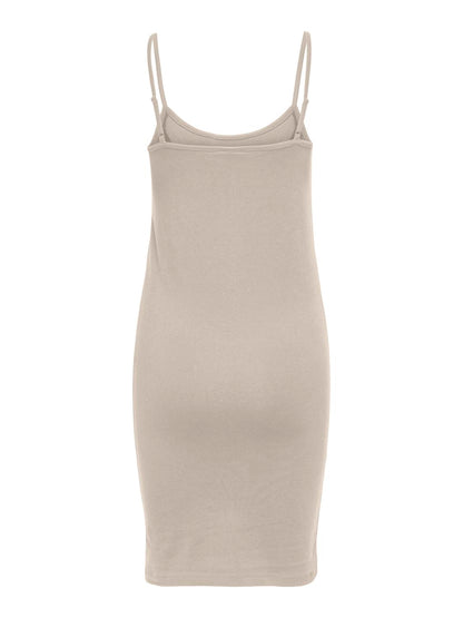 JDYAVA SINGLET DRESS JRS DIA Beige