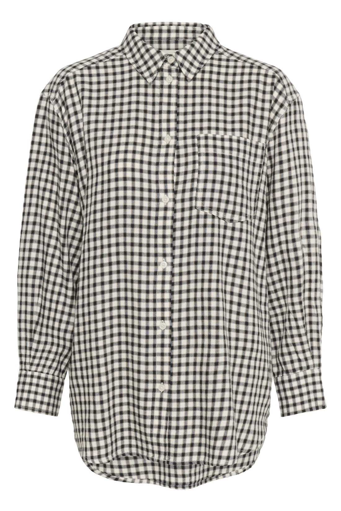 Sameapw Sh Dark Navy Mini Check