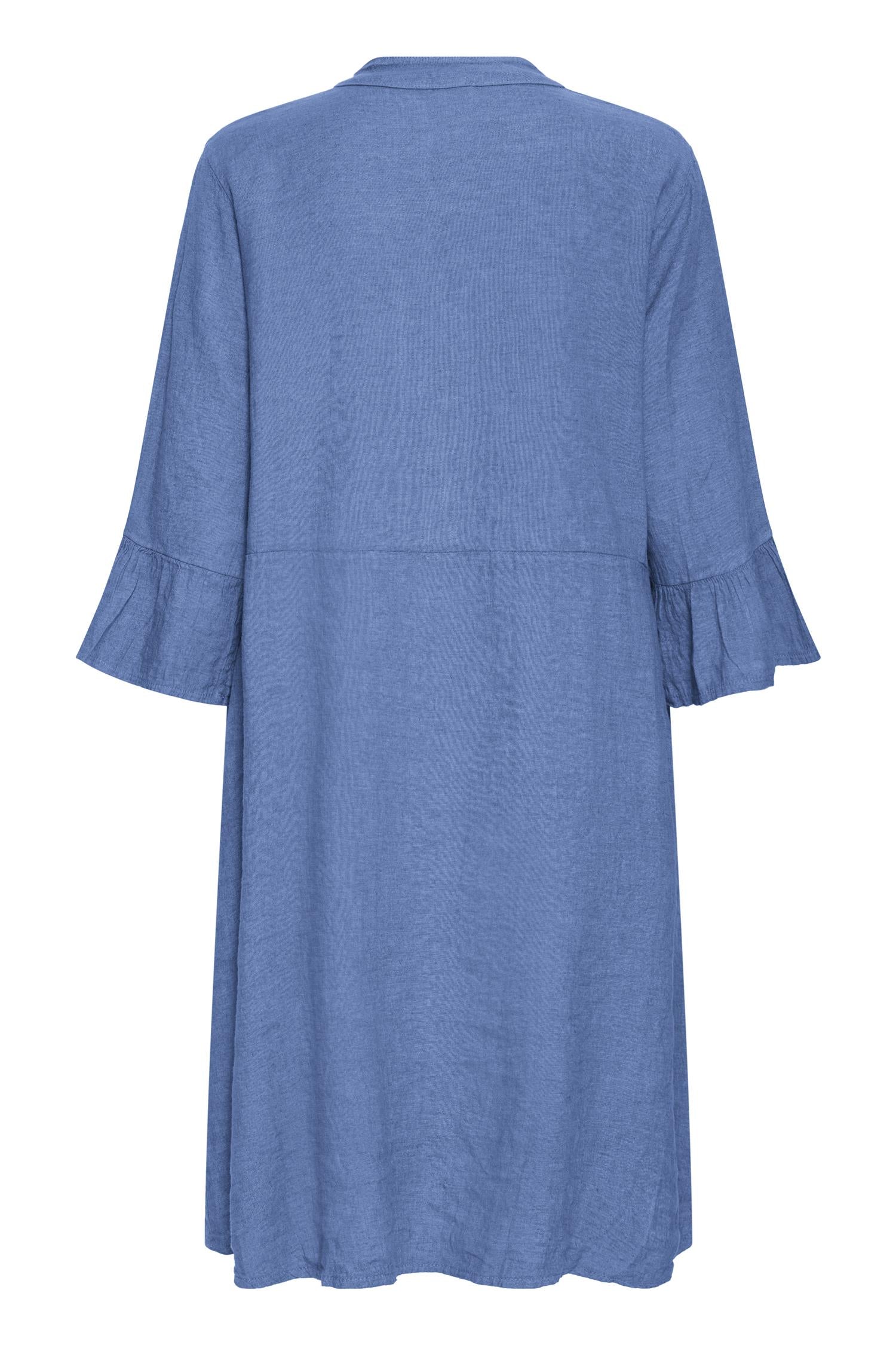 SBFONTANELLE PLACKET DRESS True Navy